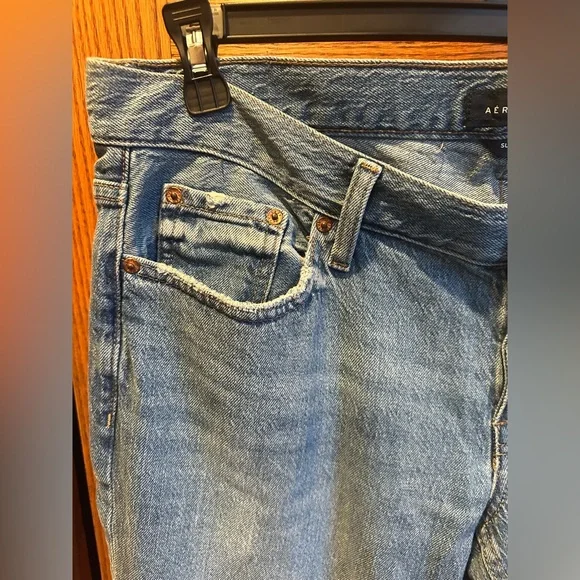 Aeropostale Super Low Rise Flare Stretch Jeans New 16R NWT Size 16 Aero - Picture 2 of 12